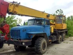 Автокран   Урал 4320  б/у