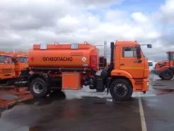 Автотопливозаправщик АТЗ 8.5 м3  Камаз 43253 2020 года новый