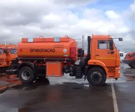 Автотопливозаправщик АТЗ 8.5 м3  Камаз 43253 2020 года новый
