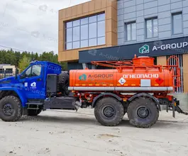 Автотопливозаправщик АТЗ 10 м3  Урал NEXT 4320-72 2025 года новый фото 4