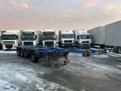 Полуприцеп-контейнеровоз Steelbear PK-24N 2011 года б/у фото 3