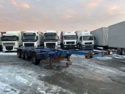 Полуприцеп-контейнеровоз Steelbear PK-24N 2011 года б/у фото 3