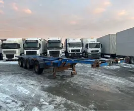 Полуприцеп-контейнеровоз Steelbear PK-24N 2011 года б/у фото 3