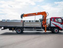 Самопогрузчик Dongfeng C120L с КМУ Hangil 514 2024 года новый фото 10