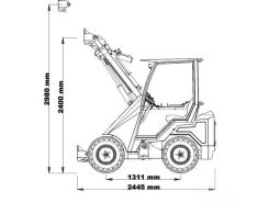 Телескопический погрузчик CAST LOADERS 33T 2025 года новый фото 14