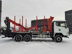 Лесовоз с КМУ Лесовоз  Shacman X3000 (SX32586V385) с КМУ ВЕЛMАШ 2024 года новый