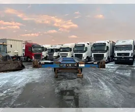 Полуприцеп-контейнеровоз Steelbear PK-24N 2011 года б/у фото 2
