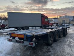 Полуприцеп-контейнеровоз Steelbear PK-24N 2011 года б/у фото 5