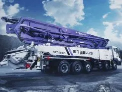 Бетононасос Бетононасос STEELUS SPT53RZ5 2023 года б/у фото 2