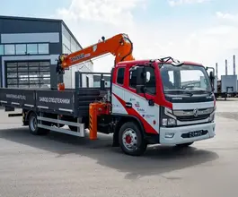 Самопогрузчик Dongfeng C120L с КМУ Hangil 514 2024 года новый