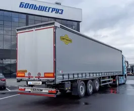 Шторный полуприцеп Orthaus CGS V30 2024 года новый