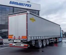 Шторный полуприцеп Orthaus CGS V30 2024 года новый