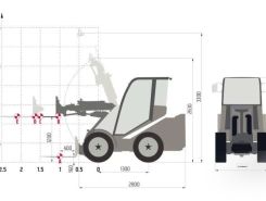 Телескопический погрузчик CAST LOADERS 40XD 2026 года новый фото 7