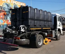 Дорожно-уборочный автомобиль Дорожно-уборочный автомобиль  Shacman L3000 2026 года новый фото 4