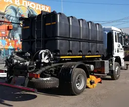 Дорожно-уборочный автомобиль Дорожно-уборочный автомобиль  Shacman L3000 2026 года новый фото 4
