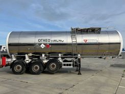 Полуприцеп битумовоз/нефтевоз ППЦ 35 м3  Сеспель SF3B35 2019 года б/у фото 4
