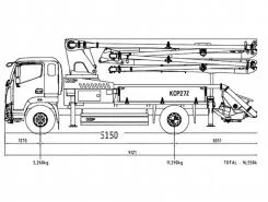 Бетононасос Бетононасос KCP 27ZX120 2026 года новый фото 5