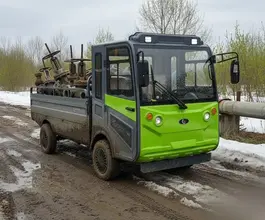 Грузовой электрокар Грузовой электрокар - Прогресс 2026 года новый фото 3