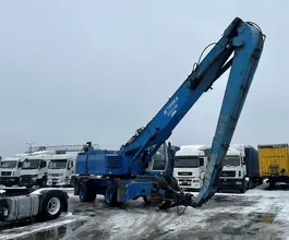 Грейферный погрузчик FUCHS MHL 360 2002 года б/у фото 3