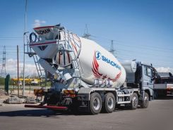 Бетоносмеситель Бетоносмеситель  Shacman SX5318GJB6T326 2024 года новый фото 3