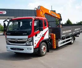 Самопогрузчик Dongfeng C120L с КМУ Hangil 514 2024 года новый фото 4