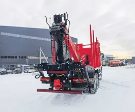 Лесовоз с КМУ Shacman X3000 2024 года новый фото 2
