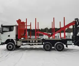 Лесовоз с КМУ Shacman X3000 2024 года новый фото 5