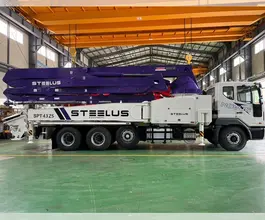 Бетононасос Бетононасос STEELUS SPT43Z5 2023 года б/у фото 5