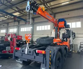 Тягач с КМУ Shacman X3000 НANGIL НGC 976 2026 года новый фото 3