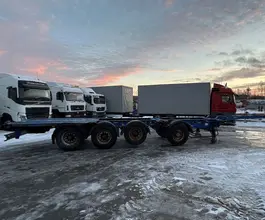 Полуприцеп-контейнеровоз Steelbear PK-24N 2011 года б/у фото 4