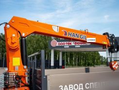 Самопогрузчик Dongfeng C120L с КМУ Hangil 514 2024 года новый фото 9