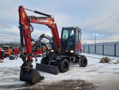 Экскаватор QUADTRAC E60W 2025 года новый фото 3