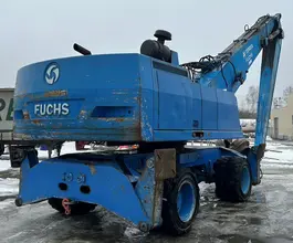 Грейферный погрузчик FUCHS MHL 360 2002 года б/у фото 5