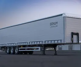 Шторный полуприцеп Bonum 914296-04 2026 года новый