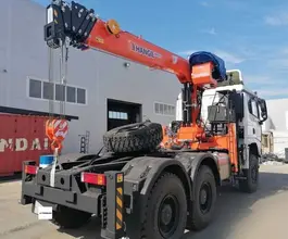 Тягач с КМУ Shacman X3000 НANGIL НGC 976 2026 года новый фото 4