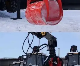 Навесное оборудование Лесозахват маятникового типа Exten RLG-140 2025 года новый фото 2