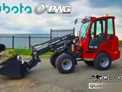 Телескопический погрузчик QUADTRAC WL40T 2025 года новый фото 3