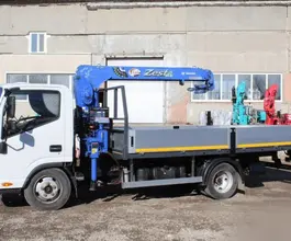 Бортовой Бортовой JAC N56, Tadano 2020 года б/у фото 2
