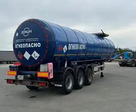 Полуприцеп битумовоз/нефтевоз ППЦ 36 м3  Bonum 914220-01 2018 года б/у фото 5