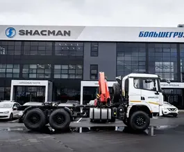 Тягач с КМУ Shacman X3000 2024 года новый фото 3
