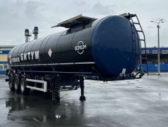 Полуприцеп битумовоз/нефтевоз ППЦ 36 м3  Bonum 914221-01 2018 года б/у фото 3