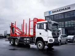 Лесовоз с КМУ Лесовоз  Shacman X3000 с КМУ Велмаш 2024 года новый