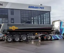 Самосвальный полуприцеп Orthaus T30 2023 года новый фото 3