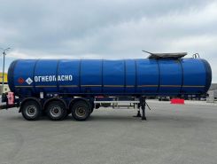 Полуприцеп битумовоз/нефтевоз ППЦ 36 м3  Bonum 914220-01 2018 года б/у фото 4