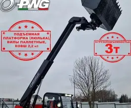 Телескопический погрузчик QUADTRAC TH630 2024 года новый фото 3
