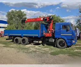 КАМАЗ 65117-62 с КМУ  2009 года б/у