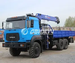 Самопогрузчик Урал 4320 с КМУ DY 1926  б/у фото 5