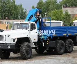 Самопогрузчик Урал 4320 с КМУ ИМ-240  б/у