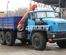 Самопогрузчик Урал 4320 с КМУ Palfinger РK 8500  б/у