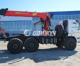 Тягач с КМУ Камаз 43118  б/у